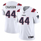 Men & Women & Youth New England Patriots #44 K'Lavon Chaisson White 2025 Vapor Limited Stitched Jersey,baseball caps,new era cap wholesale,wholesale hats